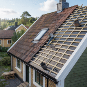 8.Fornya eller renovera taket skillnader och tips
