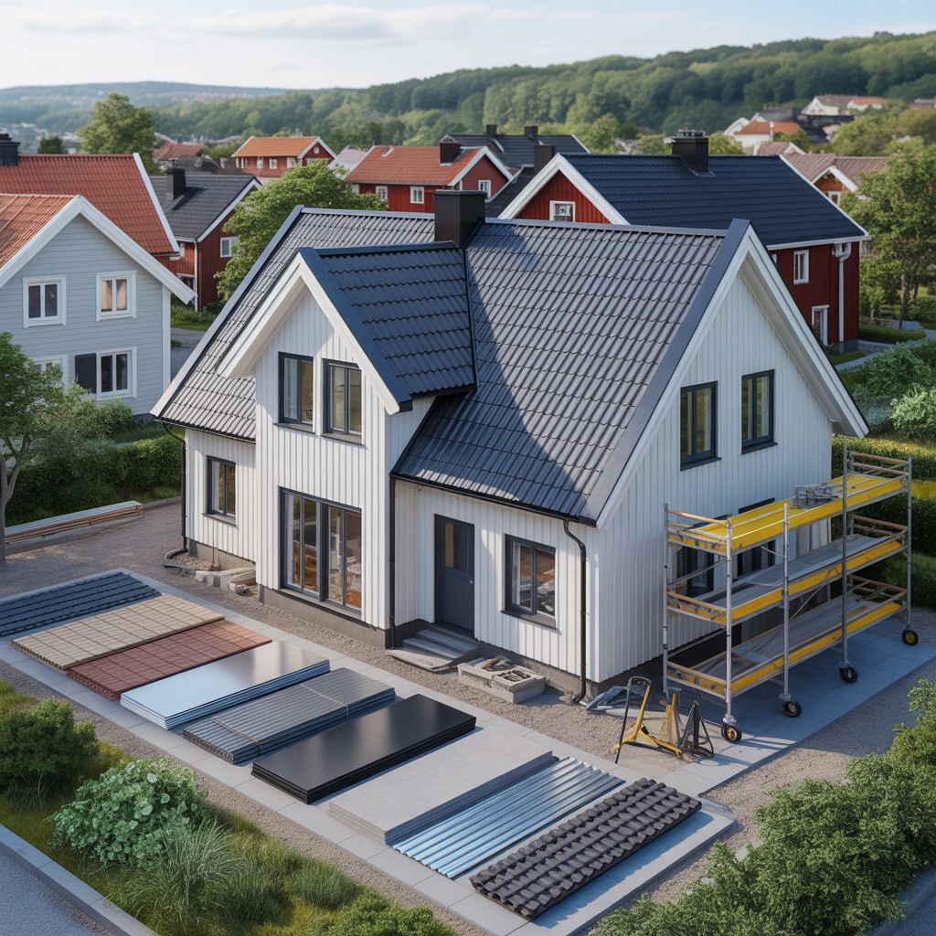 9.Sa valjer du ratt tak till ditt hus stegforsteg guide
