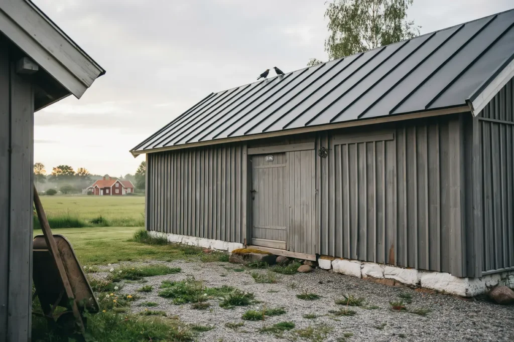 asbestsanering av eternittak och masonit p g rdsbyggnad i skan r sk ne