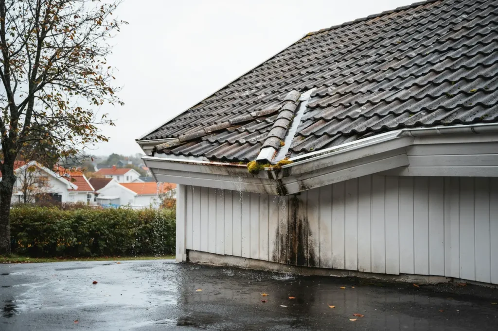 l ckande tak efter skyfall s hittar du orsaken innan skadan blir st rre
